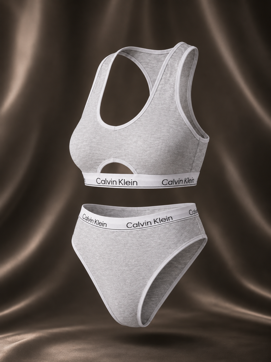 ست نیم تنه شورت زنانه اسپرت نخی پنبه ای مرلین سایز L XL