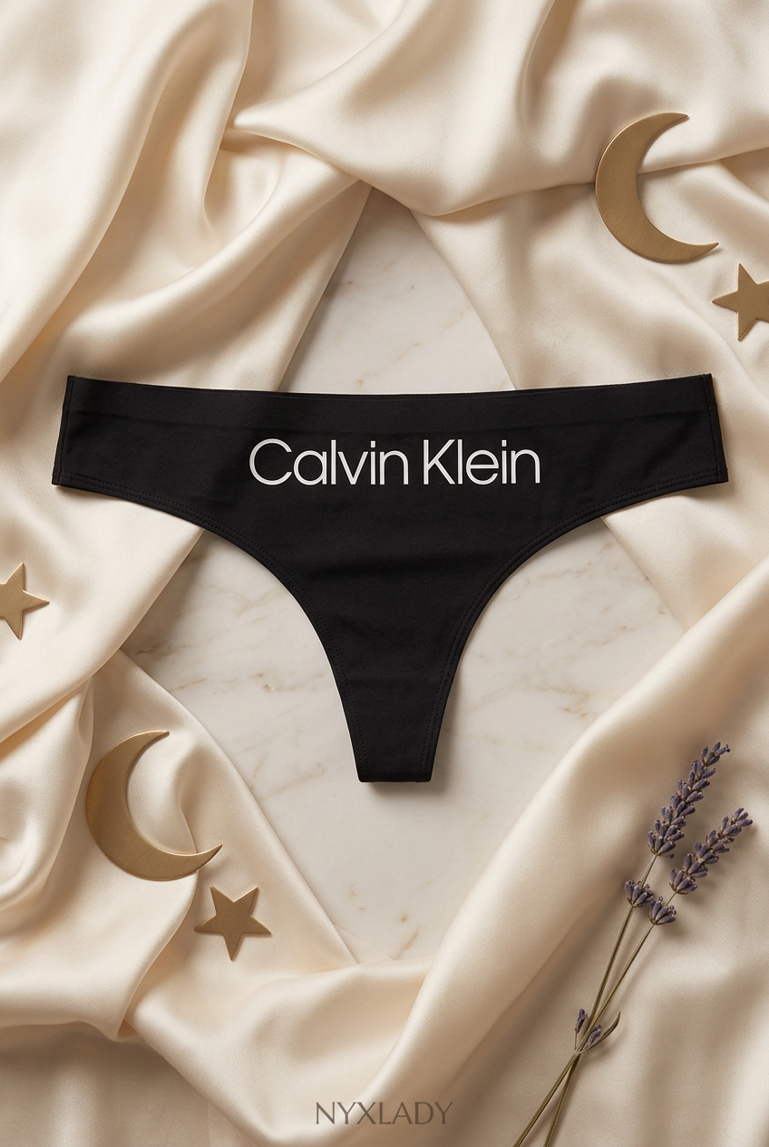 شورت زنانه لامبادا لیزری طرح Calvin Klein فاق نخی فری سایز