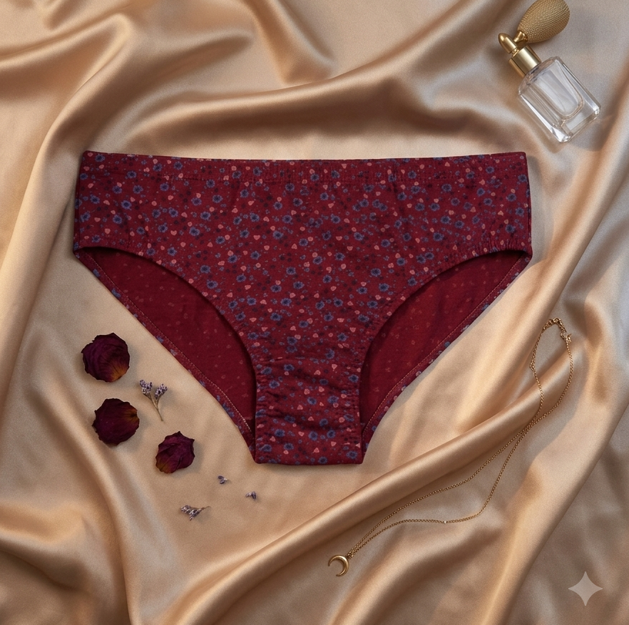 شورت زنانه اسلیپ نخی طرحدار شارمین سایز XL