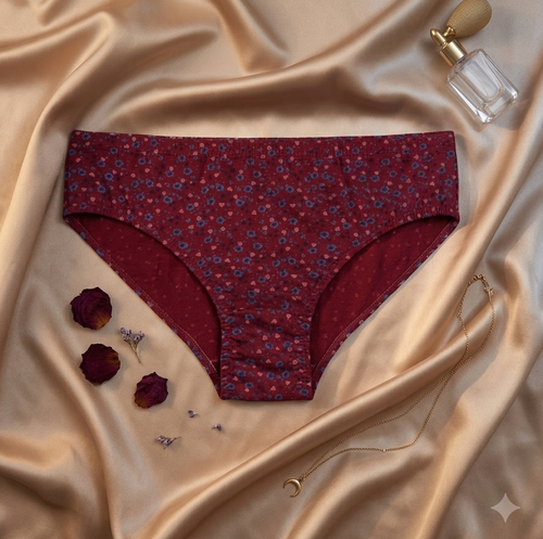 شورت زنانه اسلیپ نخی طرحدار شارمین سایز XL