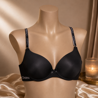 سوتین اسفنجی فنردار پرسی میکروفایبر کش و بند اسپرت برند Chanvie Leen کاپ B سایز 75 تا 90